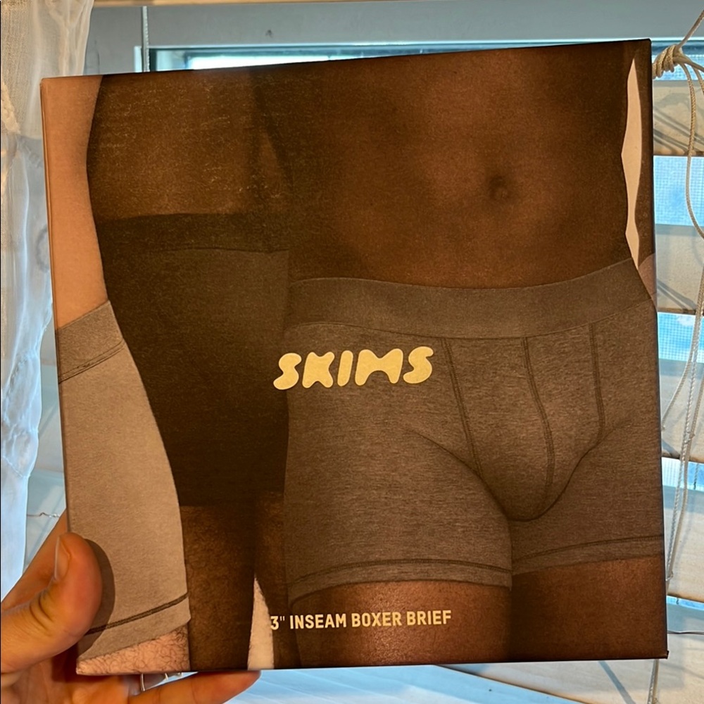 SKIMS Men's onyx Boxer Briefs